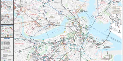 Mbta аўтобус карце