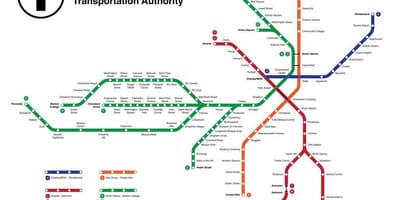 Метро Бостана карта